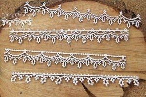 Tatting christmas -  bordery XL