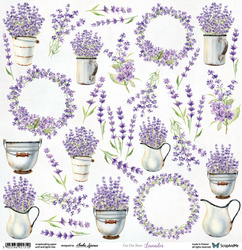 arkusz do wycinania Lavender