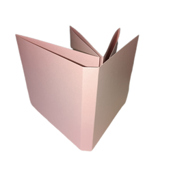 Baza albumowa 13x14cm harmonijka różowa perłowa GoatBox