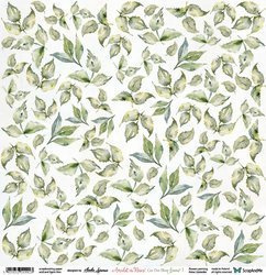 Amidst The Roses arkusz LISTKI1 30x30cm Scrap And Me