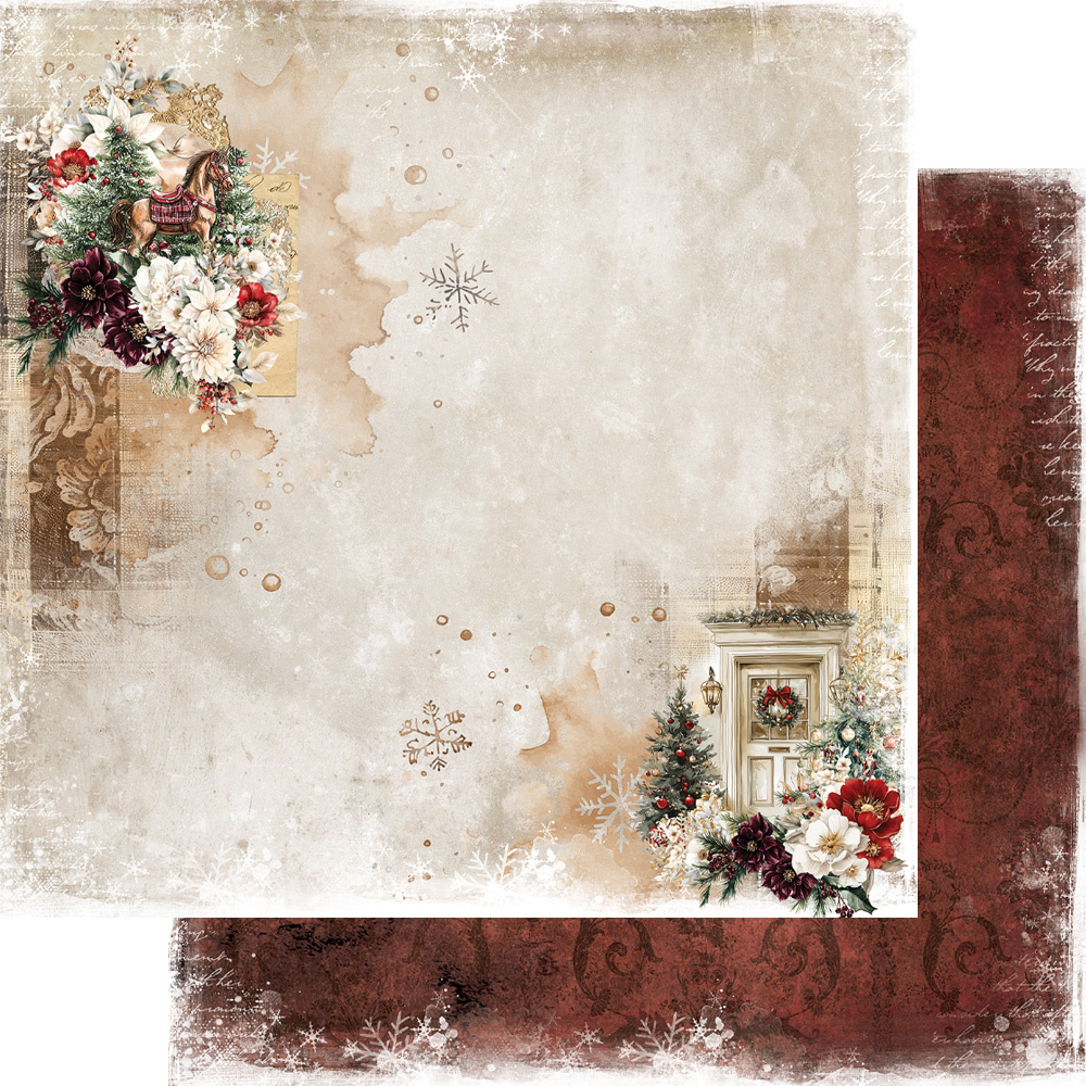 Wonderful Christmas Time - zestaw papierów 15x15cm