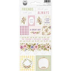 Stitched with love arkusz naklejek 02