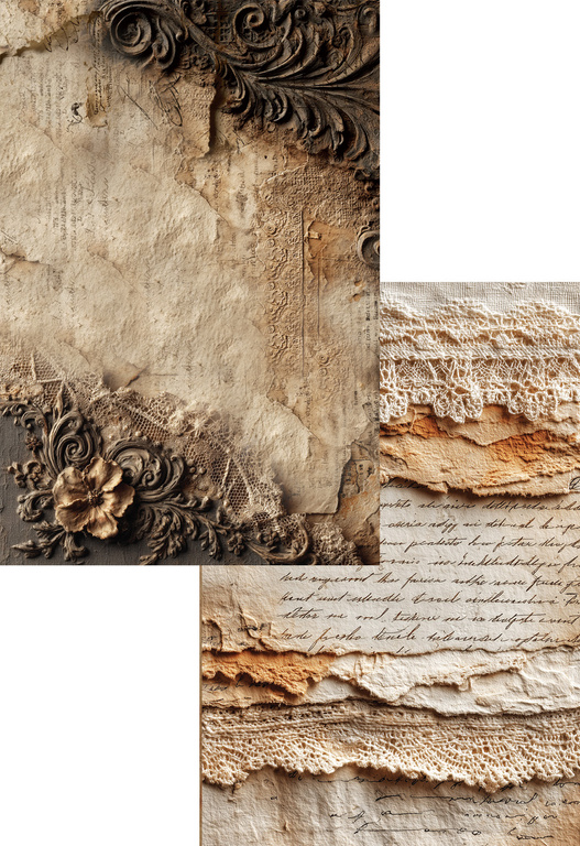 In silence - zestaw arkuszy A4