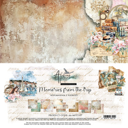 Memories from the trip - bloczek 30x30cm