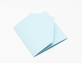 Baza kartki KOPERTÓWKA błękitna  GoatBox 13,5cm
