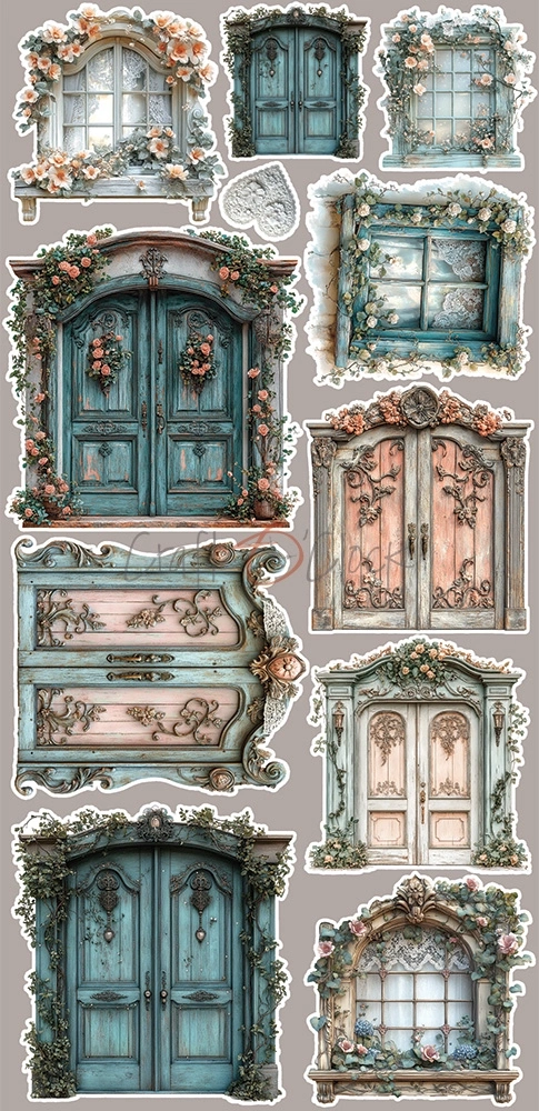 Sprites of Harmony - zestaw dodatków Flowers 15x30cm
