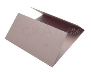 Baza kartki kwadratowa okiennica 15cm różowa perlowa GoatBox