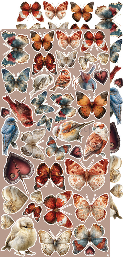 Timeless Grace - zestaw dodatków Mix 15x30cm