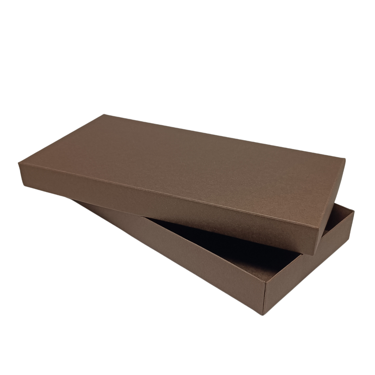 Pudełko na kartkę DL mleczna czekolada niskie GoatBox