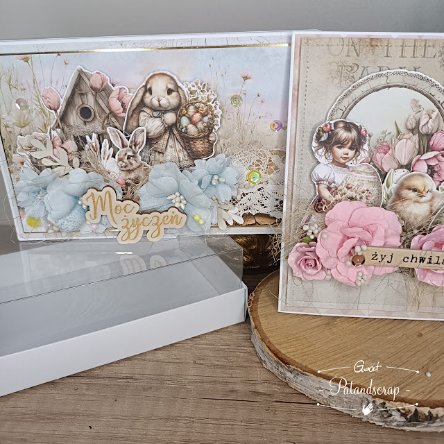 Easter - Wielkanoc - zestaw dodatków 15x30cm