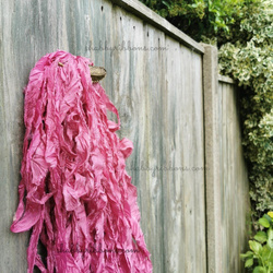 Tasiemka wstążka różowa 009