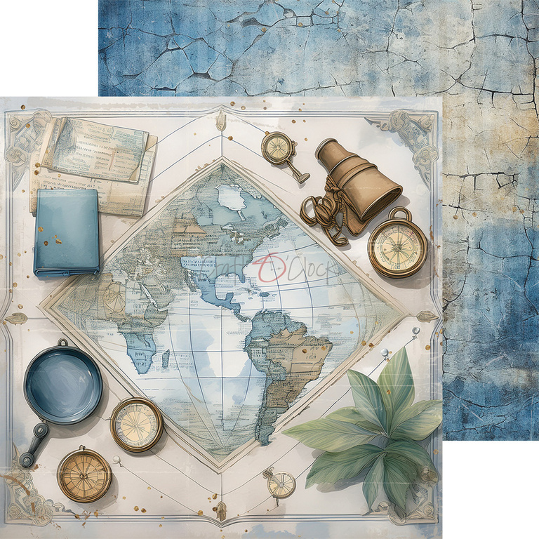 Summer Adventures - zestaw papierów 15x15cm
