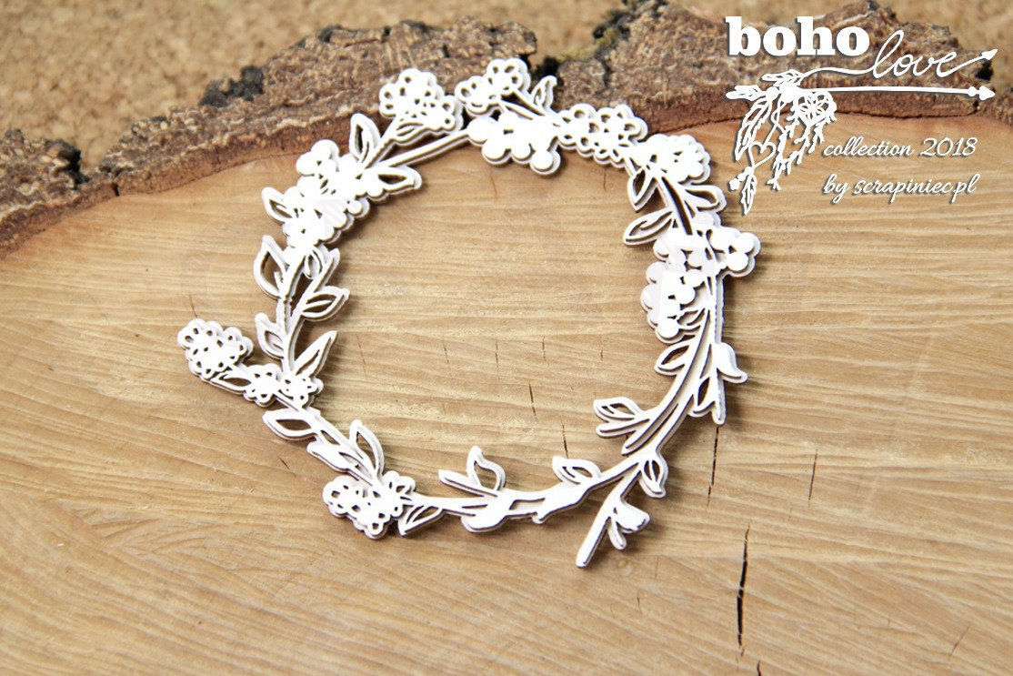 Boho Love - 2 layers frame - ramka dwuwarstwowa