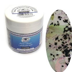 Pasta żelowa z płatkami miki SeeArt 50 ml czarna