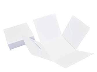 Pudełko Exploding Box z kieszonką biały matowy GoatBox