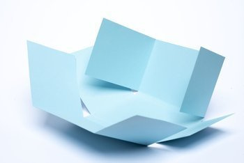 Album składak mały Trifold błękitny 10x15cm GoatBox