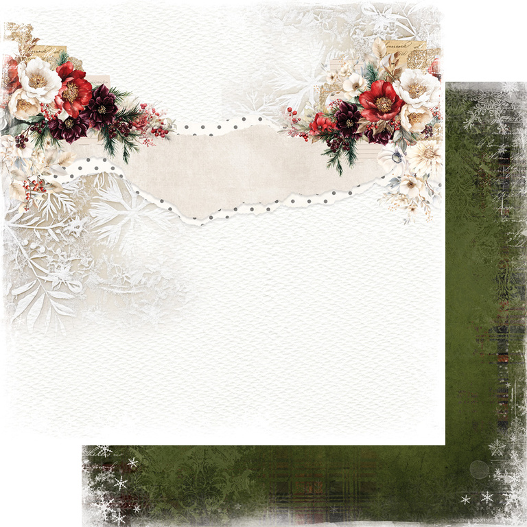 Wonderful christmas Time - zestaw papierów 30x30cm