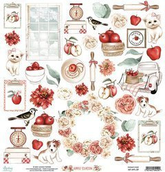 Mintay - Apple Season - arkusz do wycinania