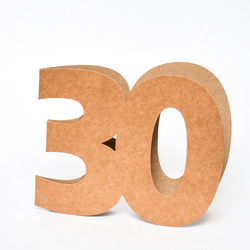 Baza kartki liczba 30  KRAFT GoatBox