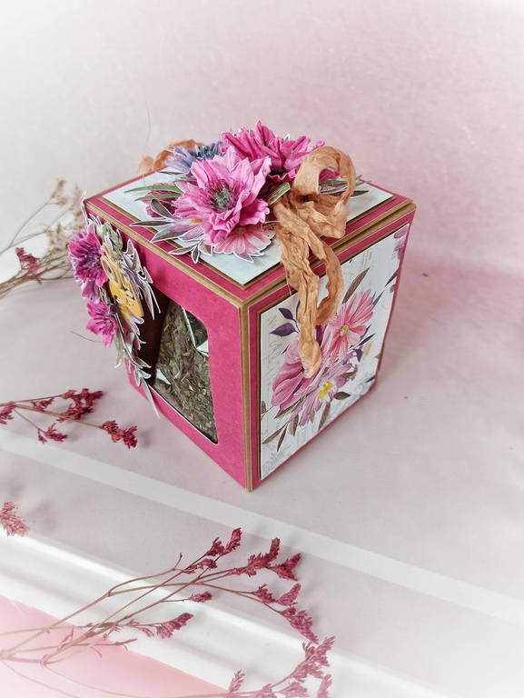Pudełko na bombkę 10cm lub kubek eko kraft GoatBox