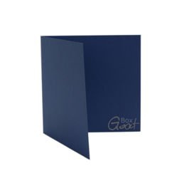 Baza kartki kwadratowa 13,5cm granatowa GoatBox
