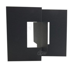 Baza kartki kwadratowa 13,5cm swing czarna GoatBox