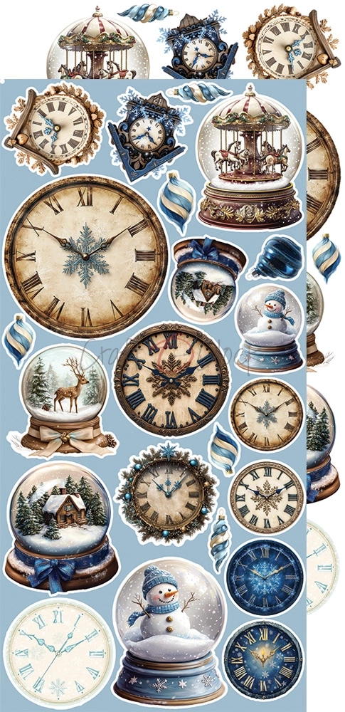 Jolly Season - zestaw dodatków Mix 15x30cm