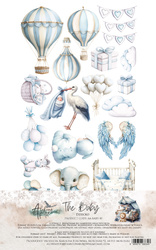 The Baby - zestaw dodatków dla chłopca 15x30cm