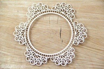 Doily Lace okrągła serwetka