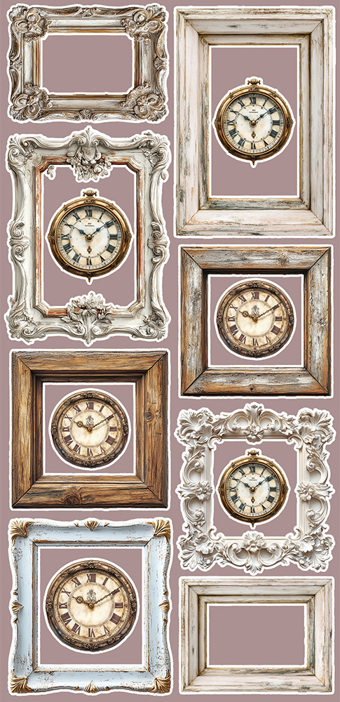 CREATIVE EXTRAS MIX 01 - Spring in Love - zestaw dodatków 15x30cm