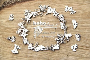 Boho Love - small wreath - mały wieniec