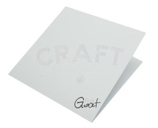 Baza kartki kwadratowa 15cm biała GoatBox