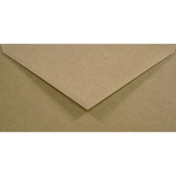 Koperta eco kraft DL 11x22cm trójkąt 100g