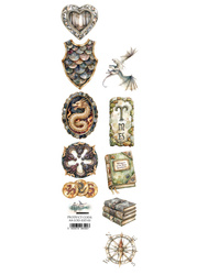 The Legends of the Dragons - paseczek Księgi/kompas 6x30cm