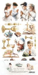 Zestaw dodatków - First Holy Communion 15x30cm