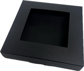 Czekoladownik koperta 3D mini czarne  z okienkiem Ritter GoatBox