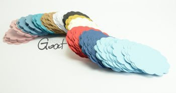 #2 małe serwetki 5,5cm jednokolorowe -zestaw 20 szt GoatBox