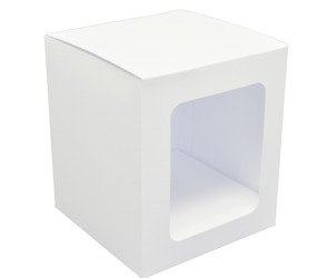 Pudełko na bombkę kubek 10x10x10cm białe GoatBox