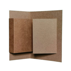 Baza A6 Z-fold eco kraft