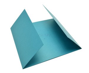 Baza kartki kwadratowa okiennica 15cm turkusowa GoatBox