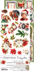 Christmas Everywhere zestaw dodatków Flowers 15x30