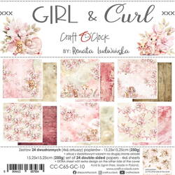 Grirl&Curl - zestaw papierów 15,25x15,25