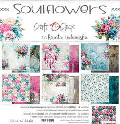 Soulflowers - zestaw papierów 30,5x30,5