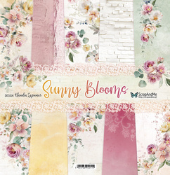 Sunny Blooms zestaw papierów 30x30cm