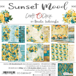 Sunset Mood- zestaw papierów 20x20