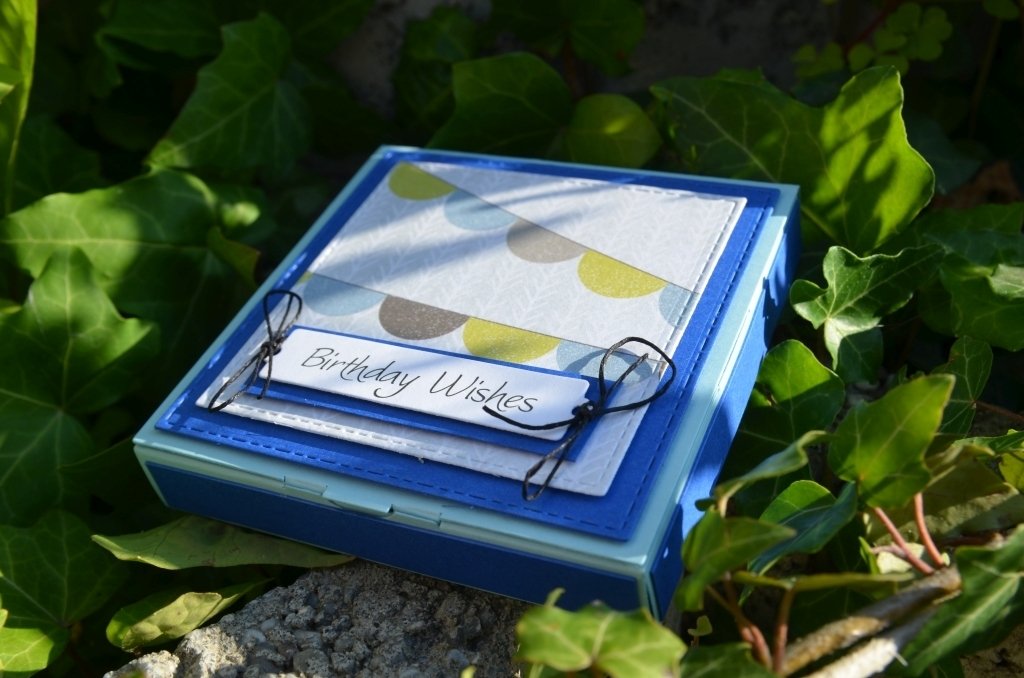 Czekoladownik koperta 3D mini błękitne Ritter GoatBox