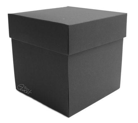 Pudełko Exploding Box 6x6x6 mini czarne matowe baza GoatBox