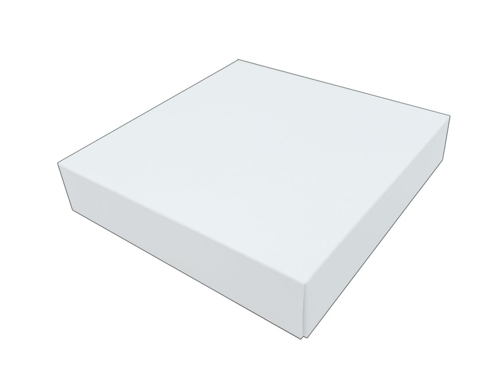 Pudełko na kartkę białe wysokie  16cm GoatBox