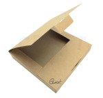 Pudełko na kartkę koperta 3D eco kraft 14x14x1,7cm GoatBox