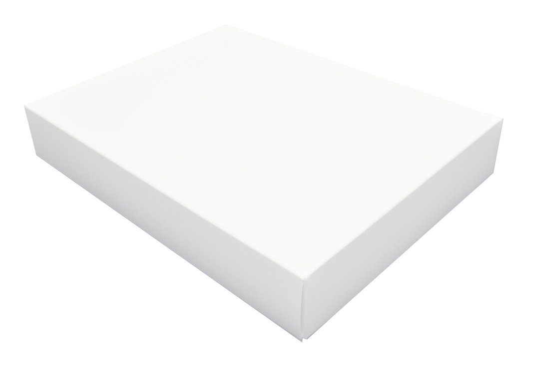 Pudełko prostokątne na album 16x21x4cm białe GoatBox